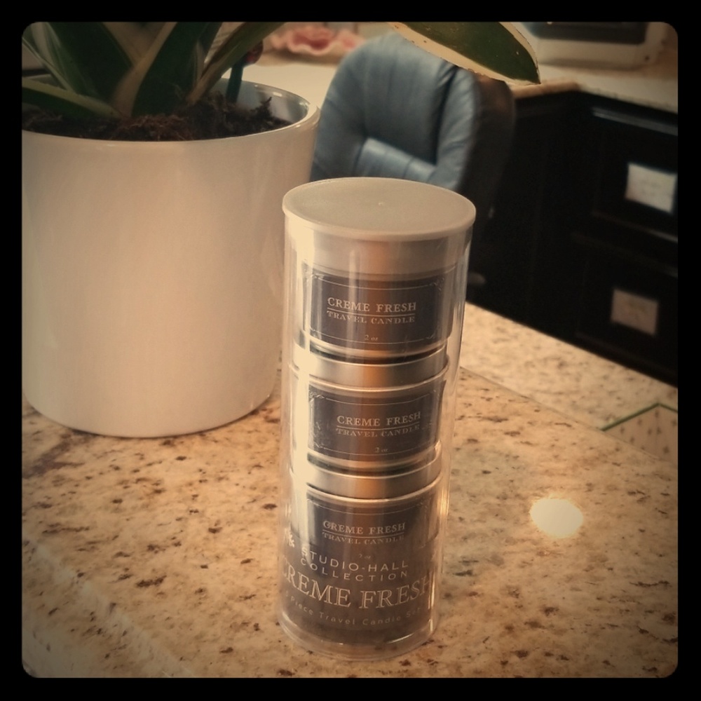 Fresh Creme Travel Candles